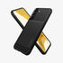 ACS03914 - Galaxy S22 Ultra 5G Case Rugged Armor in black showing the back
